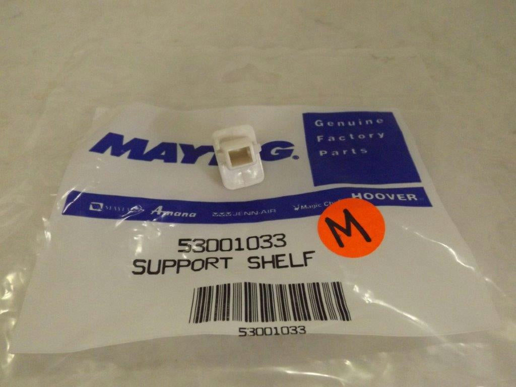 MAYTAG WHIRLPOOL MICROWAVE 53001033 SHELF SUPPORT NEW