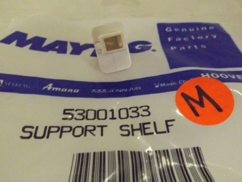 MAYTAG WHIRLPOOL MICROWAVE 53001033 SHELF SUPPORT NEW