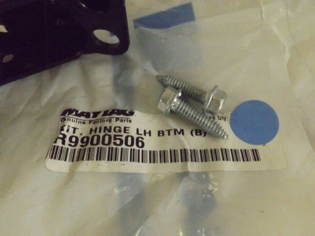 MAYTAG WHIRLPOOL REFRIGERATOR R9900506 LEFT HINGE KIT (BLK) NEW