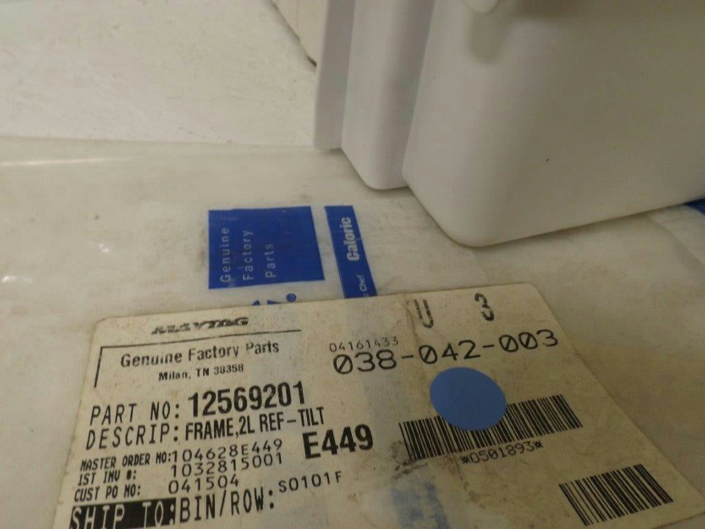 MAYTAG WHIRLPOOL REFRIGERATOR 12569201 TILT FRAME NEW