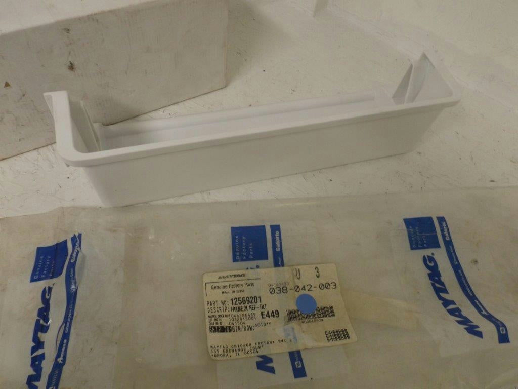 MAYTAG WHIRLPOOL REFRIGERATOR 12569201 TILT FRAME NEW