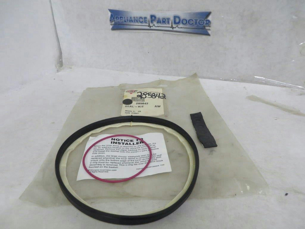 MAYTAG WHIRLPOOL WASHER 285842 SEAL KIT NEW