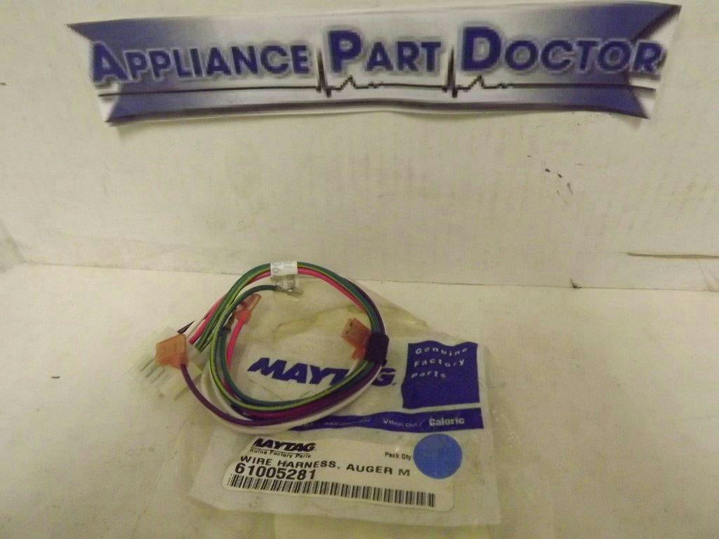 MAYTAG WHIRLPOOL REFRIGERATOR 61005281 WIRE HARNESS, AUGER MOTOR NEW