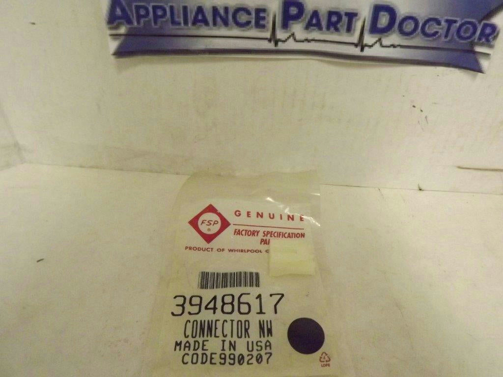 MAGIC CHEF WHIRLPOOL WASHER 3948617 CONNECTOR NEW