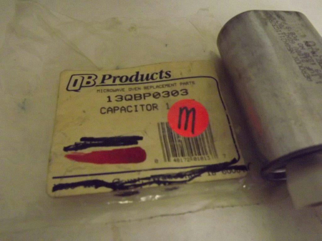 MAYTAG WHIRLPOOL MICROWAVE 13QBP0303 CAPACITOR NEW