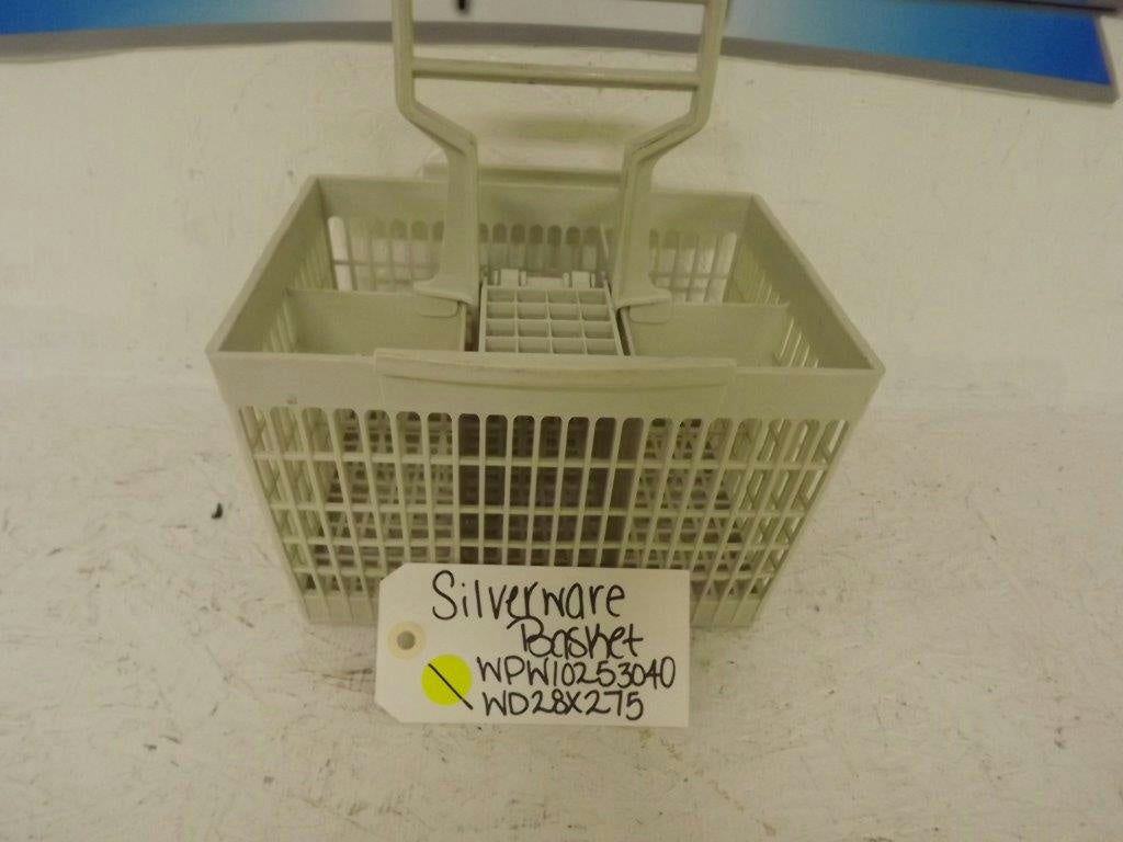GENERAL ELECTRIC DISHWASHER WD28X275 SILVERWARE BASKET USED