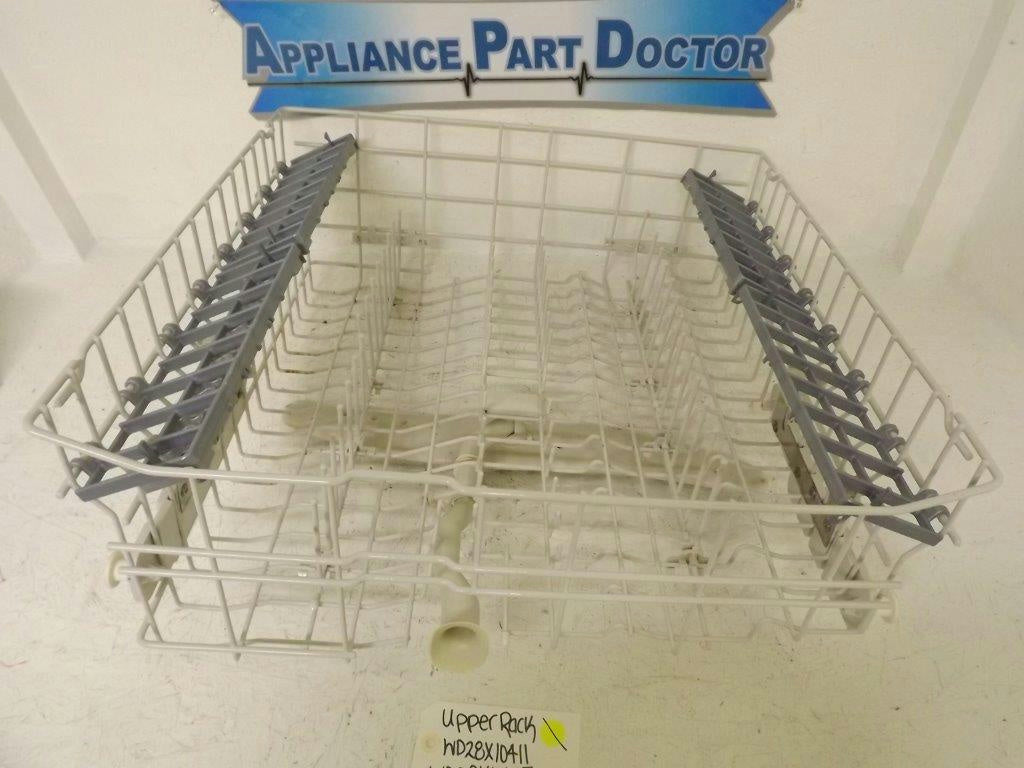 GENERAL ELECTRIC DISHWASHER WD28X10411 WD28X10137 UPPER RACK USED