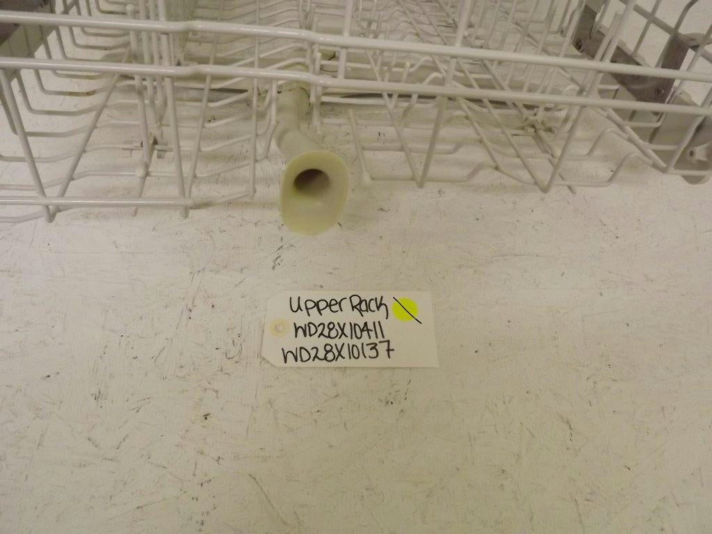 GENERAL ELECTRIC DISHWASHER WD28X10411 WD28X10137 UPPER RACK USED