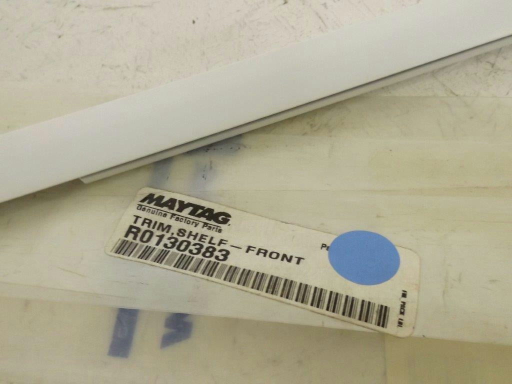 MAYTAG WHIRLPOOL REFRIGERATOR R0130383 FRONT SHELF TRIM NEW