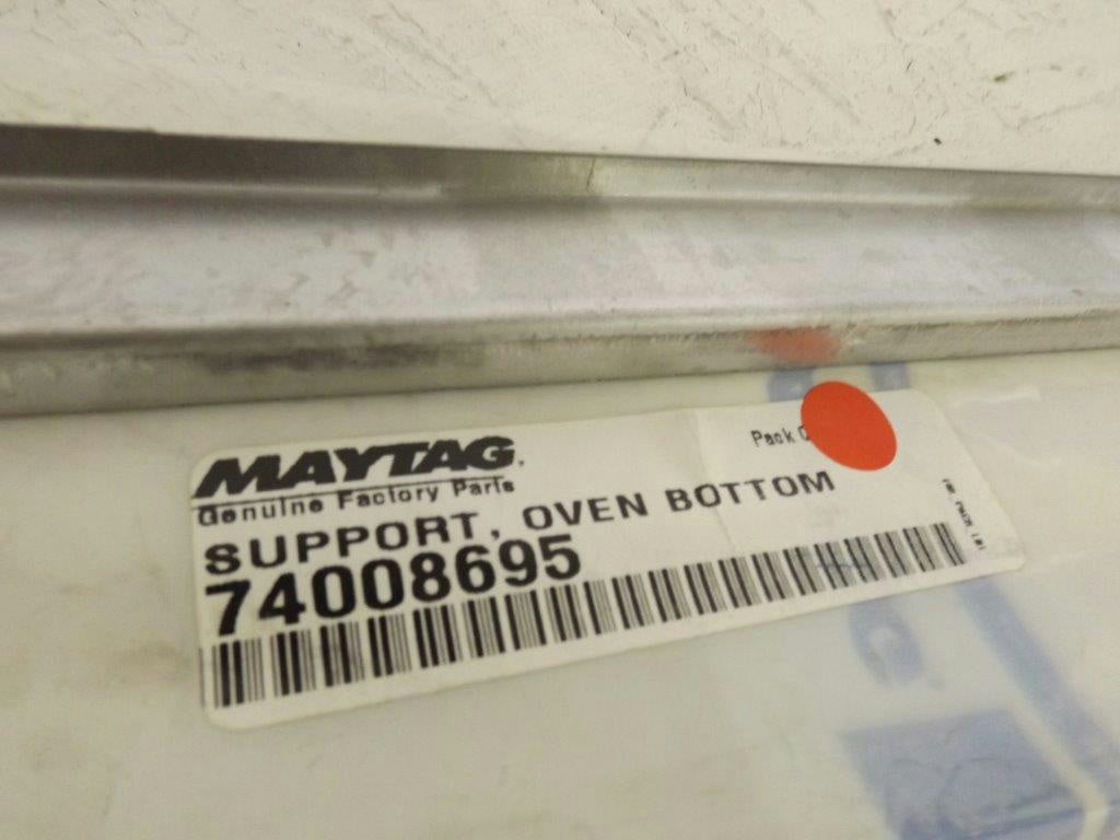MAYTAG WHIRLPOOL STOVE 74008695 BOTTOM SUPPORT NEW