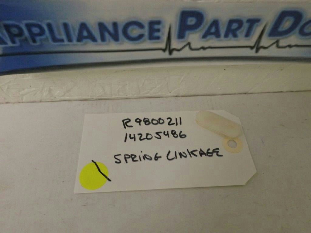AMANA DISHWASHER R9800211 14205486 SPRING LINKAGE USED