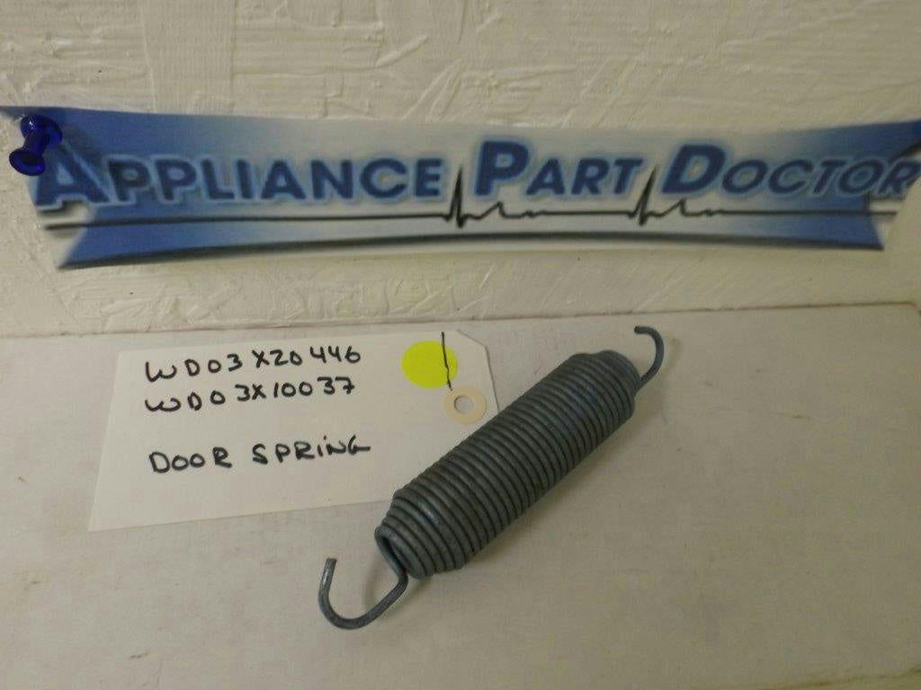 GENERAL ELECTRIC DISHWASHER WD03X20446 WD03X10037 DOOR SPRING USED