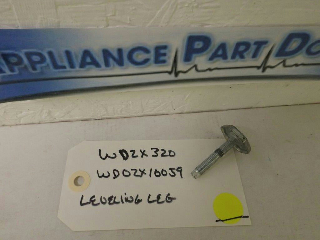 GENERAL ELECTRIC HOTPOINT DISHWASHER WD2X320 WD02X10059 LEVELING LEG USED