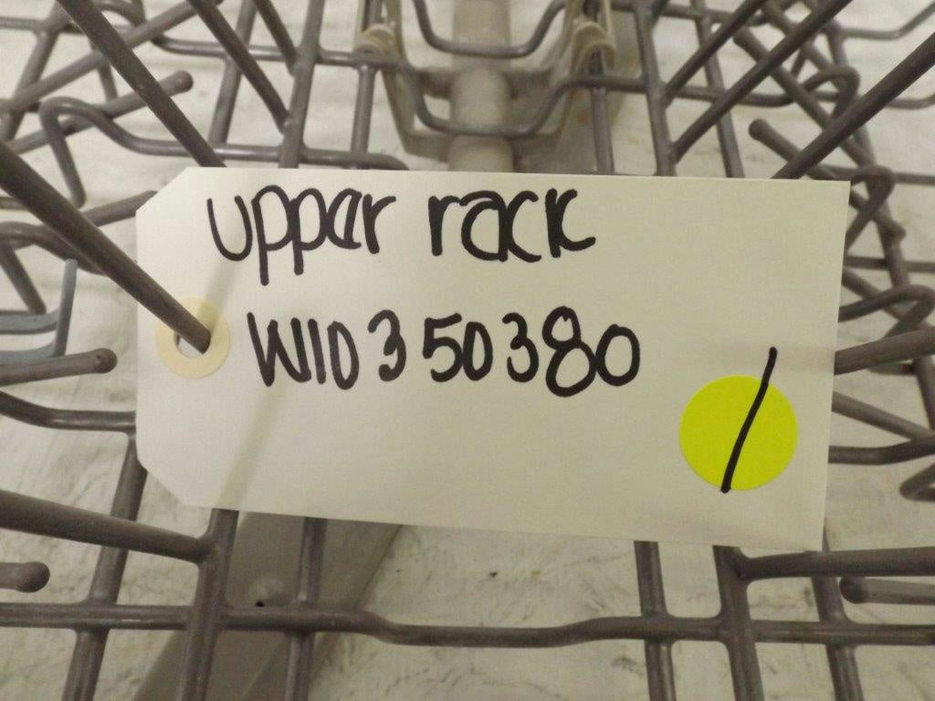 MAYTAG WHIRLPOOL DISHWASHER W10350380 UPPER RACK USED