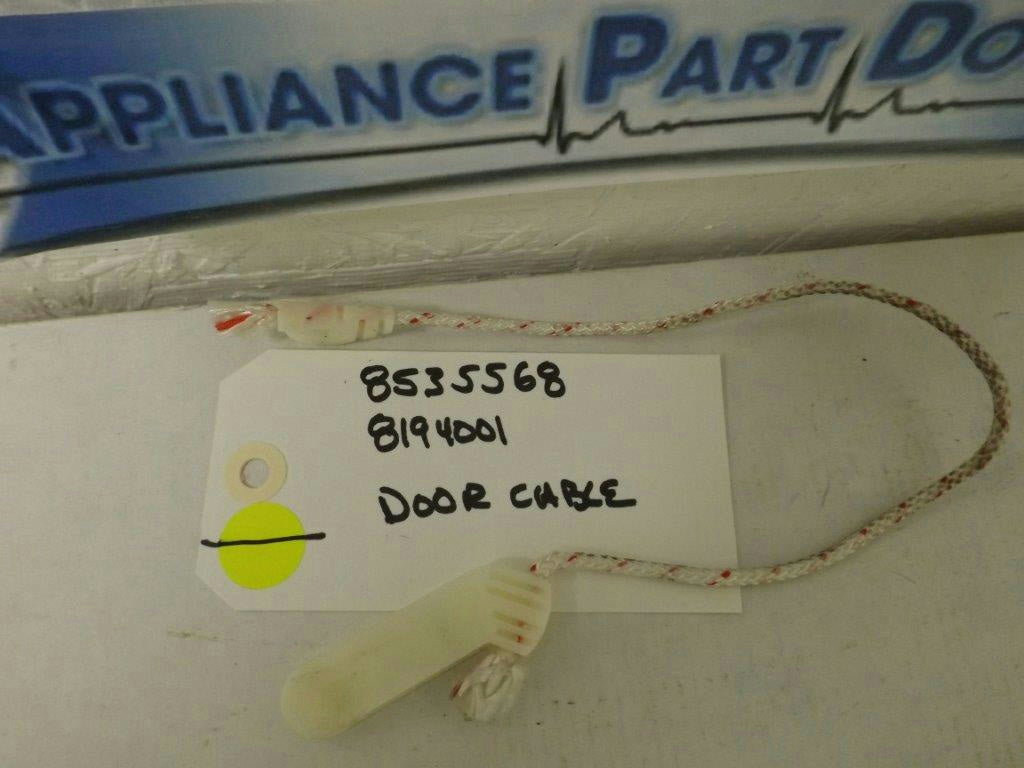 KITCHEN AID KENMORE DISHWASHER 8535568 8194001  DOOR CABLE USED