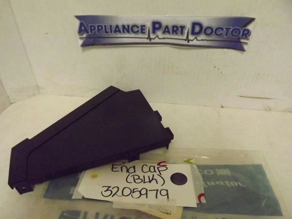 FRIGIDAIRE ELECTROLUX WASHER 3205979 END CAP (BLK) NEW