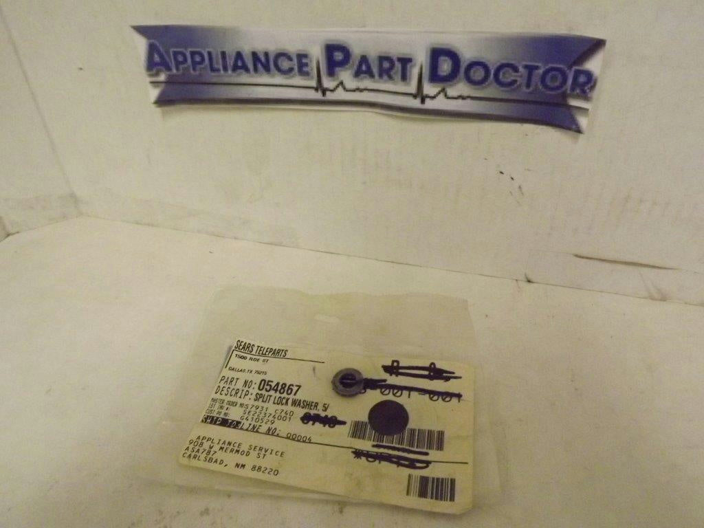 MAYTAG WHIRLPOOL WASHER 054867 SPLIT LOCK NEW
