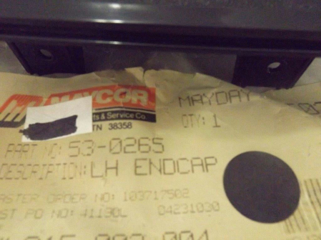 MAYTAG WHIRLPOOL WASHER 53-0265 LH ENDCAP NEW