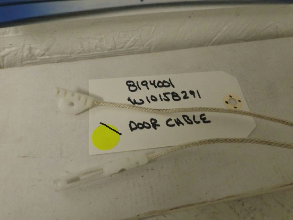 KITCHENAID KENMORE DISHWASHER 8194001 W10158291 DOOR CABLE USED