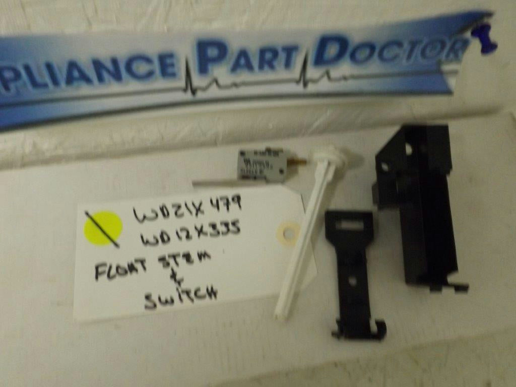 KENMORE GENERAL ELECTRIC DISHWASHER WD21X479 WD12X335 FLOAT STEM & SWITCH USED