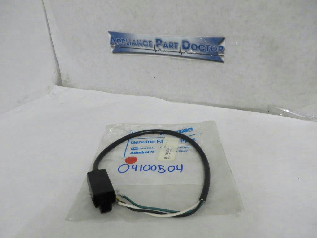 MAYTAG WHIRLPOOL STOVE 04100504 RECEPTICLE CORD NEW