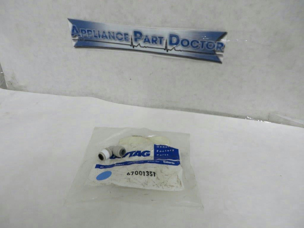 MAYTAG WHIRLPOOL REFRIGERATOR 67001351 WATER LINE CONNECTOR NEW