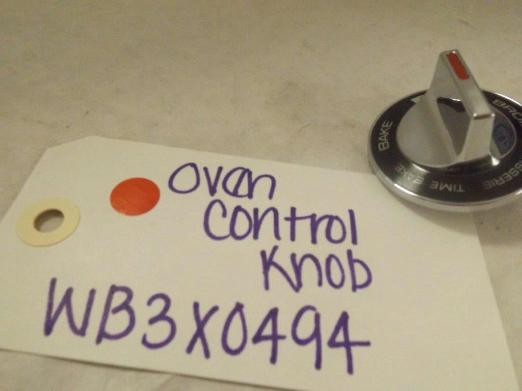 GENERAL ELECTRIC STOVE WB3X0494 OVEN CONTROL KNOB NEW