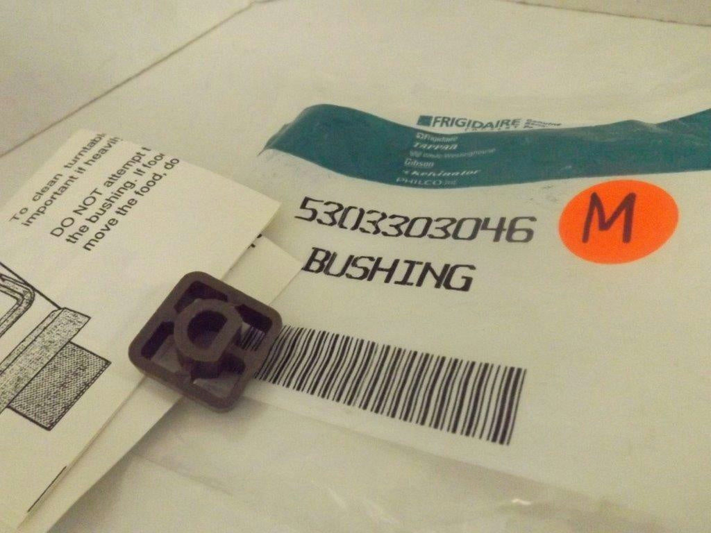 FRIGIDAIRE ELECTROLUX MICROWAVE 5303303046 BUSHING NEW