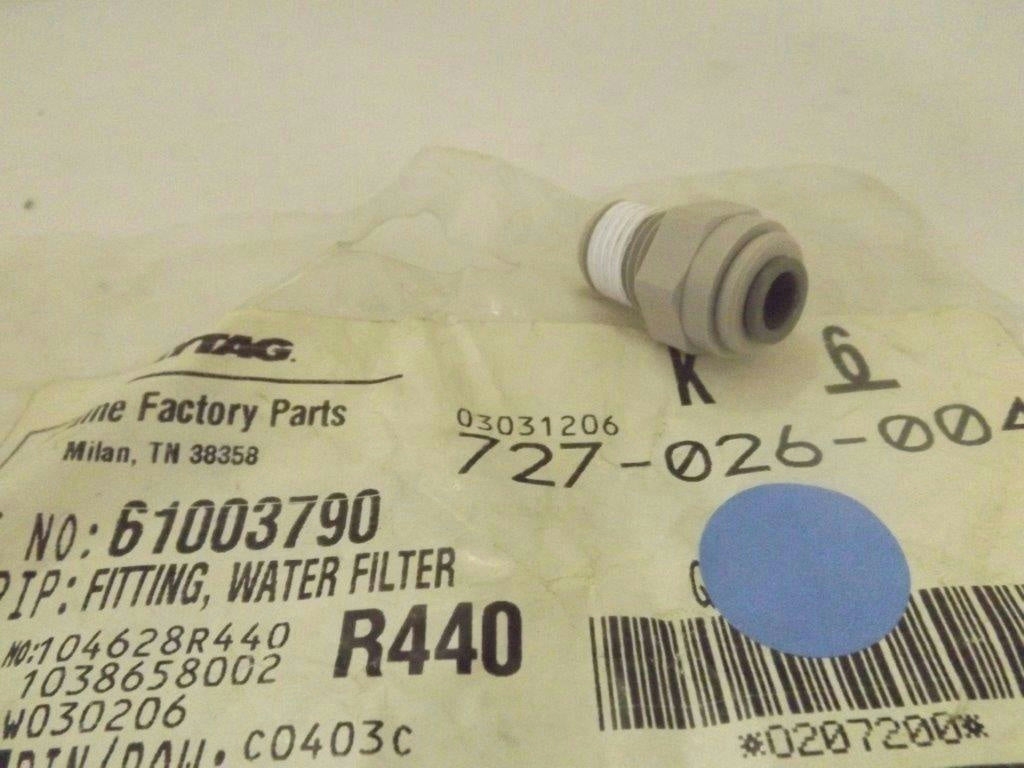 MAYTAG WHIRLPOOL REFRIGERATOR 61003790 WATER FILTER FITTING NEW