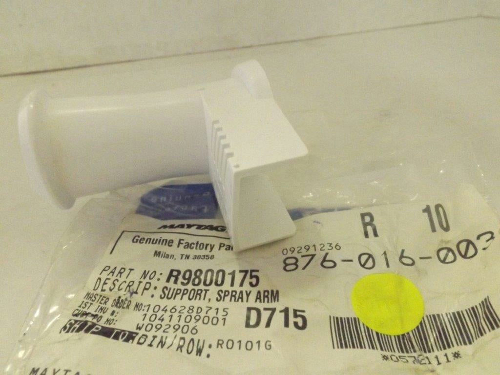 MAYTAG WHIRLPOOL DISHWASHER R9800175 SPRAY ARM SUPPORT NEW