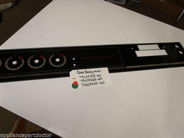Magic Chef STOVE 7910P105-60 7910P068-60 7910P023-60 GLASS BACKGUARD used part