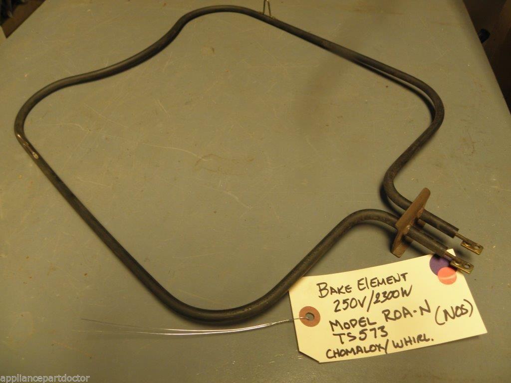 NOS Whirlpool Chromalox stove Broil Element Model ROA-N TS573 250v/2300w