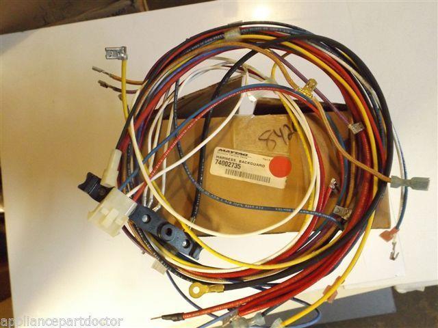 Maytag Stove  74002735  Harness, Backguard NEW IN BOX