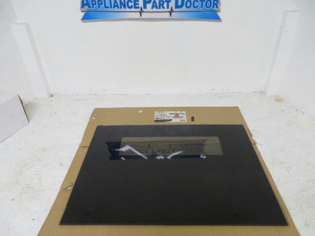 MAYTAG WHIRLPOOL STOVE 0072971 OUTER GLASS PANEL (BLK) NEW