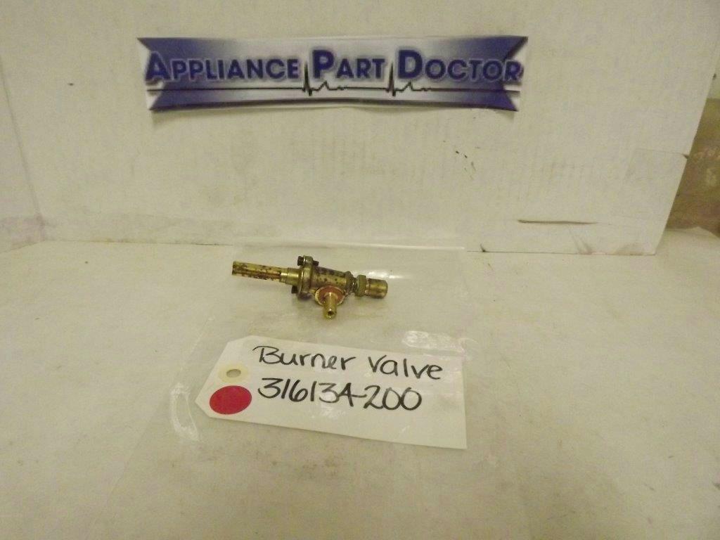 FRIGIDAIRE ELECTROLUX STOVE 316134200 BURNER VALVE NEW