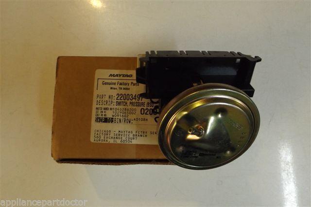 MAYTAG washer 22003497  PRESSURE SWITCH BSQ NEW IN BOX