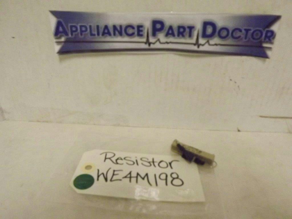 GENERAL ELECTRIC DRYER WE4M198 RESISTOR NEW