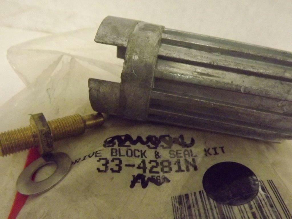 ROBERTSHAW WHIRLPOOL WASHER 33-4281N DRIVE BLOCK & SEAL KIT NEW