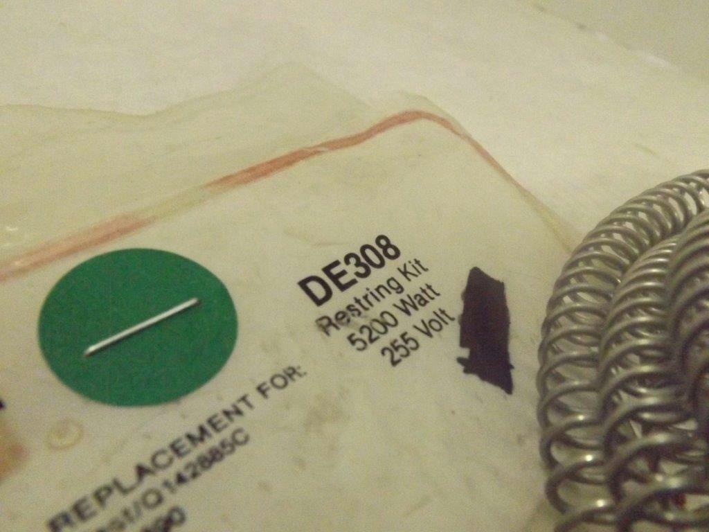 GEMLINE DRYER DE308 RESTRING KIT NEW