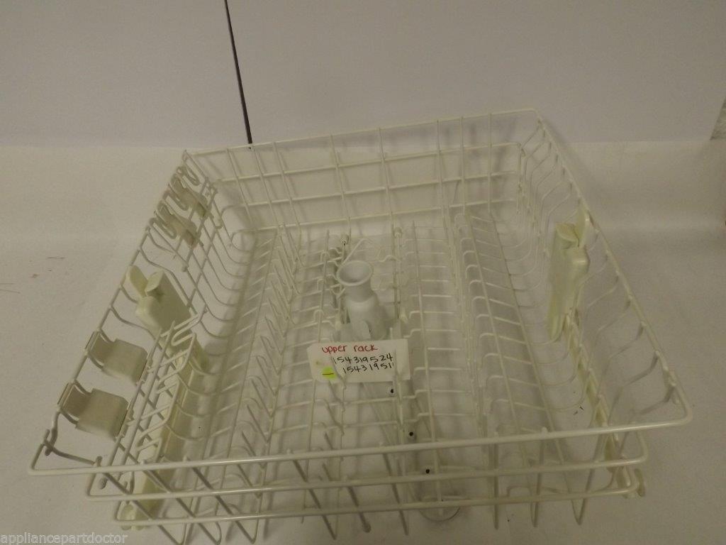FRIGIDAIRE DISHWASHER 154319524 154319510 UPPER RACK USED