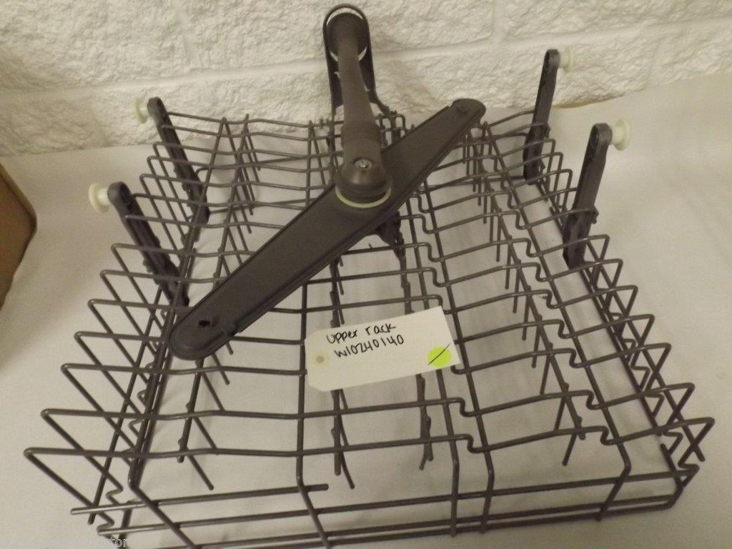 MAYTAG WHIRLPOOL DISHWASHER W10240140 UPPER RACK  USED