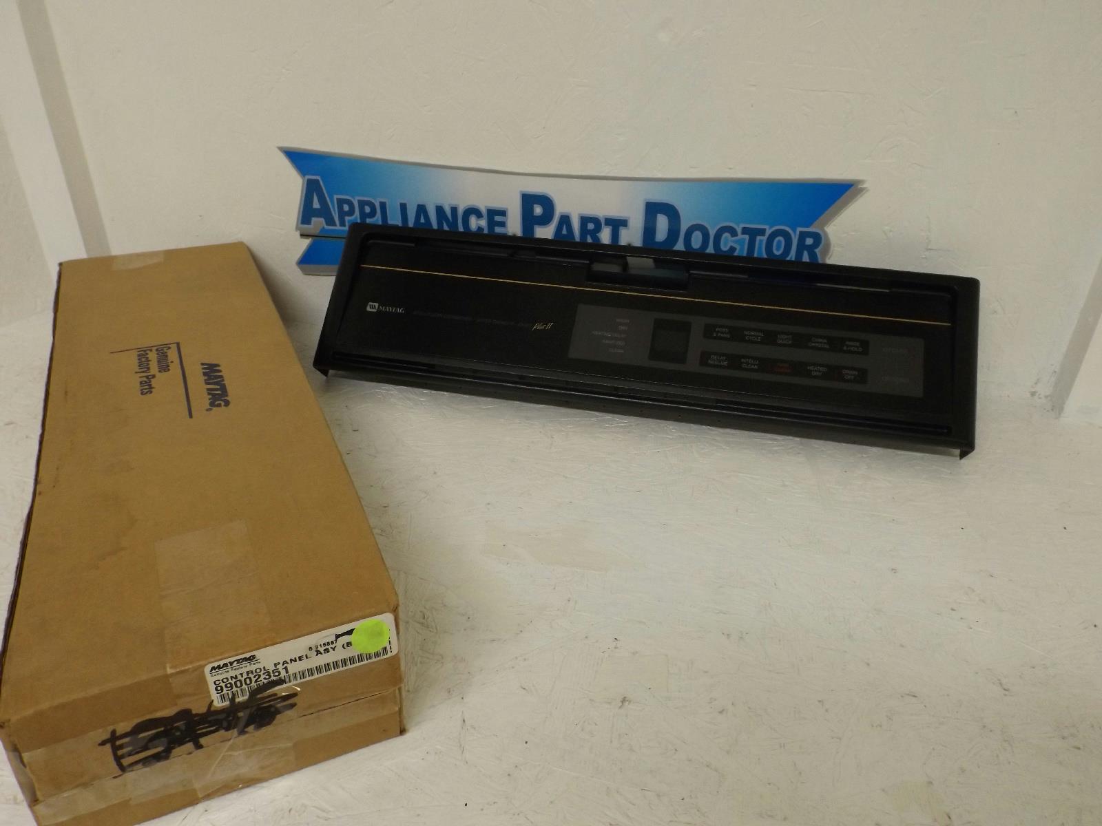 MAYTAG WHIRLPOOL DISHWASHER 99002351 TOUCHPAD (BLK) NEW