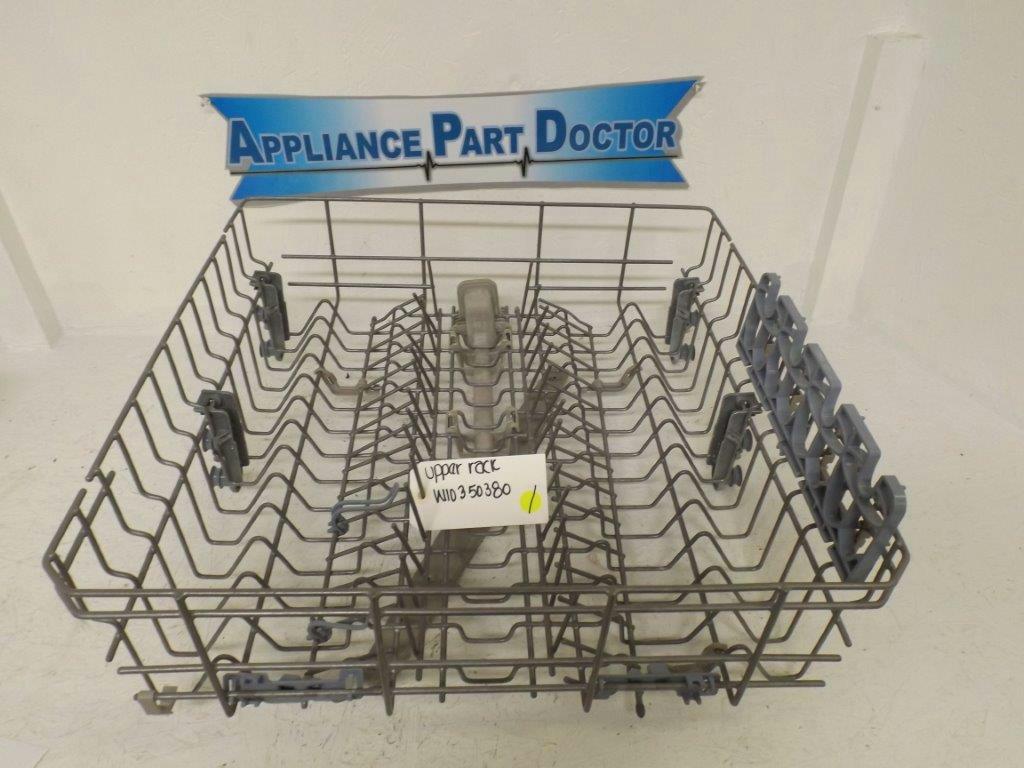 MAYTAG WHIRLPOOL DISHWASHER W10350380 UPPER RACK USED
