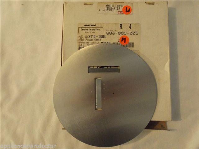 MAGIC CHEF  JENN AIR MICROWAVE 2110-0004 Blade, Stirrer      NEW IN BOX