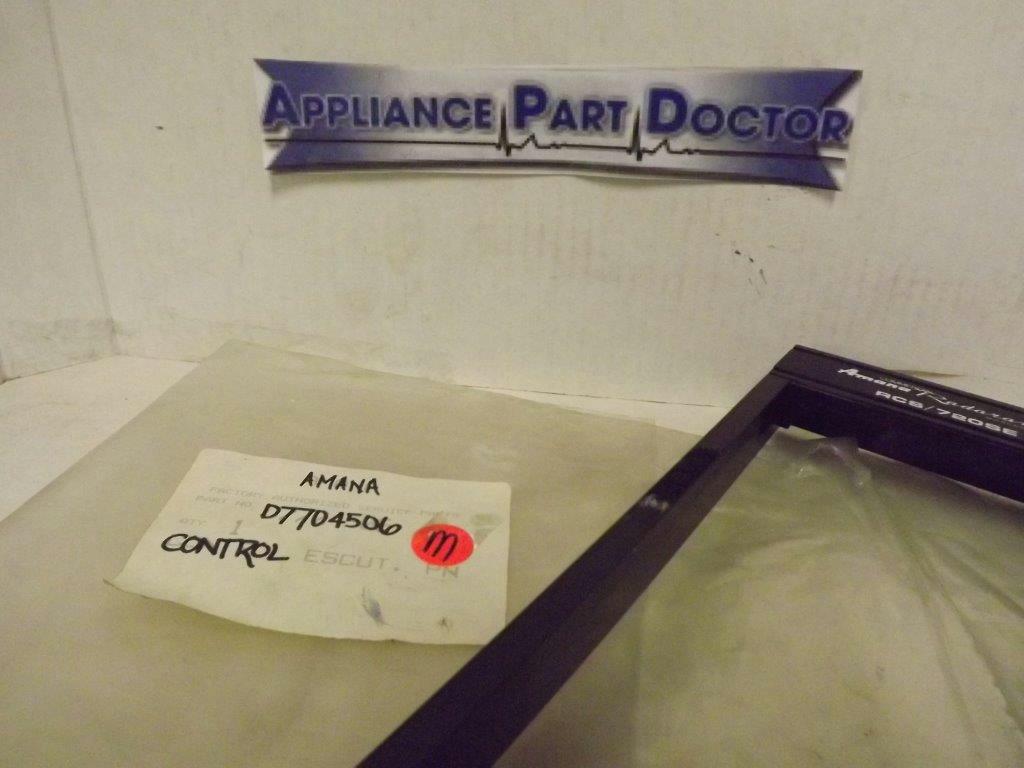 AMANA WHIRLPOOL MICROWAVE D7704506 ESCUT. PANEL CONTROL NEW