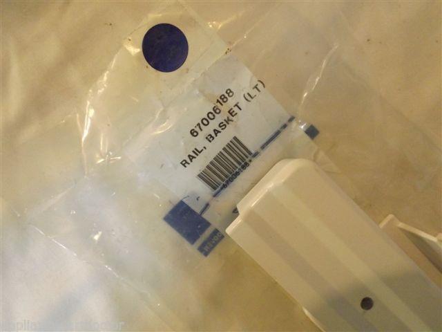 MAYTAG/AMANA/JENN AIR REFRIGERATOR 67006188 Rail, Left Basket   NEW IN BOX