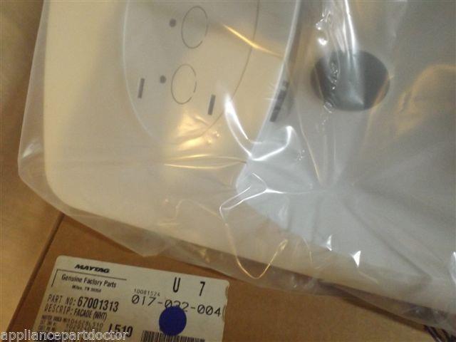 AMANA REFRIGERATOR 67001313 FACADE (WHT)   NEW IN BOX