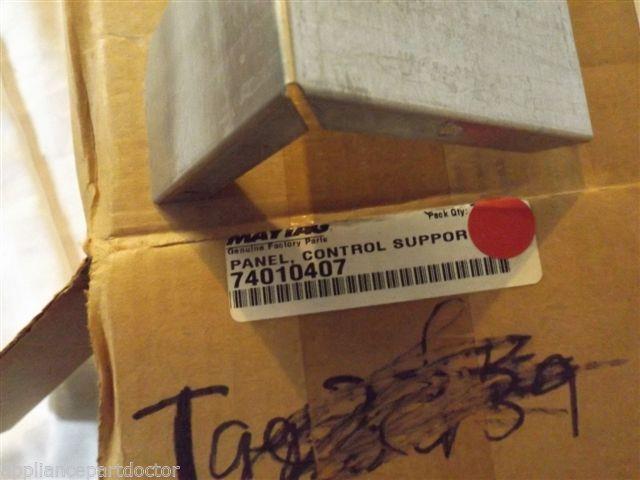 MAYTAG JENN AIR JADE STOVE 74010407 Panel, Control Box Rear NEW IN BOX