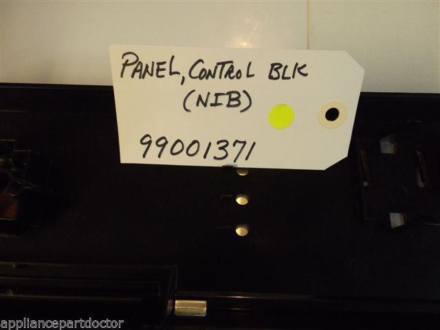 Maytag Whirlpool Dishwasher  99001371   PANEL, CONTROL (BLK)   NEW IN BOX