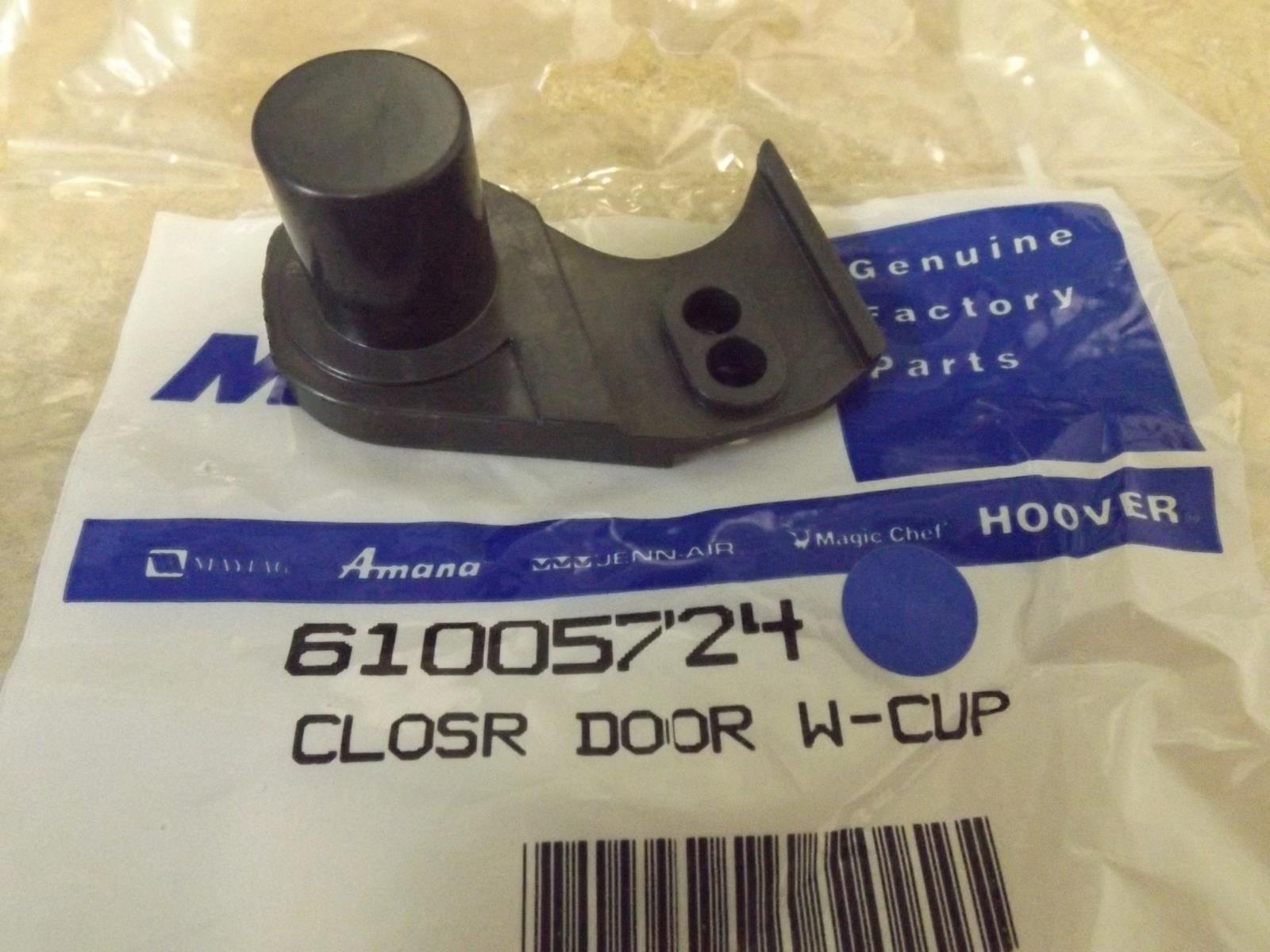 WHIRLPOOL REFRIGERATOR 61005724 CLOSER DOOR W/ CUP (NEW)